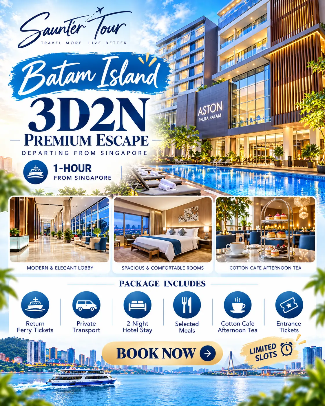 Batam 3D2N Package From Singapore